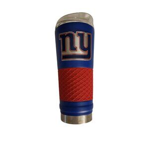 New York Giants 24 Oz Stainless Steel Tumbler With Vacuum Insulation & Lid